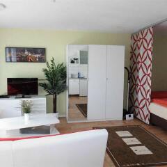 Апартаменты Star Apartments Cologne-Luxemburger Strasse Кёльн комната для гостей фото 2