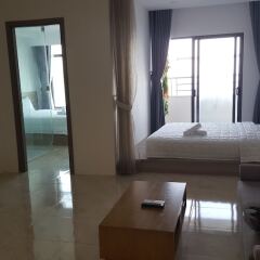 Апартаменты Sea Moon Apartment Нячанг комната для гостей фото 3