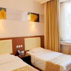 Super 8 Beijing Guozhan Hotel комната для гостей