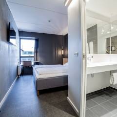 Отель Zleep Hotel Aarhus Nord Дания, Орхус - отзывы, цены и фото номеров - забронировать отель Zleep Hotel Aarhus Nord онлайн комната для гостей фото 3