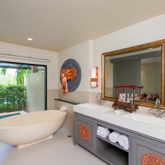 Отель Maikhao Palm Beach Resort ванная фото 3
