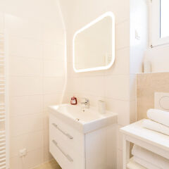 Отель Jupiter Apartment Dorotheergasse Австрия, Вена - отзывы, цены и фото номеров - забронировать отель Jupiter Apartment Dorotheergasse онлайн ванная фото 2