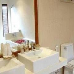 Отель Le Murraya Boutique Serviced Residence & Resort Таиланд, Самуи - 1 отзыв об отеле, цены и фото номеров - забронировать отель Le Murraya Boutique Serviced Residence & Resort онлайн ванная фото 2