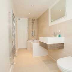 Отель Modern 2 Bed Garden Flat, St Johns Wood ванная фото 2