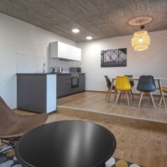 Отель 7 Ruzyně Apartments Чехия, Прага - отзывы, цены и фото номеров - забронировать отель 7 Ruzyně Apartments онлайн комната для гостей фото 2