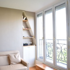 Апартаменты Bright Studio Apartment With High View комната для гостей фото 4