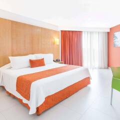 Отель Ramada Cancun City Мексика, Канкун - 1 отзыв об отеле, цены и фото номеров - забронировать отель Ramada Cancun City онлайн комната для гостей фото 4