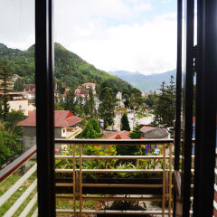 Отель Sapa Elegance Шапа балкон