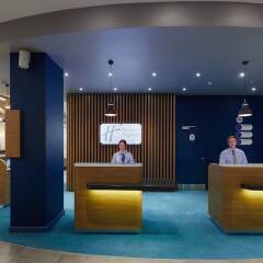 Гостиница Holiday Inn Express Moscow - Khovrino интерьер отеля фото 2
