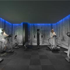 Отель Barceló Milan фитнесс-зал