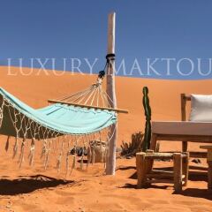 Отель Luxury Maktoub Марокко, Мерзуга - отзывы, цены и фото номеров - забронировать отель Luxury Maktoub онлайн бассейн