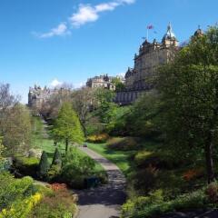 Отель Intercontinental Edinburgh the George Эдинбург приотельная территория