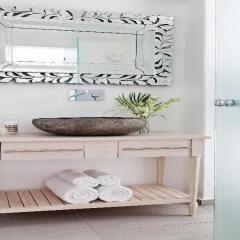 Отель Belvedere Suites Греция, Остров Санторини - отзывы, цены и фото номеров - забронировать отель Belvedere Suites онлайн ванная фото 2