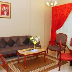 Отель Emirates Stars Hotel Apartments Sharjah ОАЭ, Шарджа - 1 отзыв об отеле, цены и фото номеров - забронировать отель Emirates Stars Hotel Apartments Sharjah онлайн комната для гостей фото 3