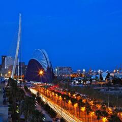 Отель Holiday Inn Express Valencia Ciudad de las Ciencias пляж