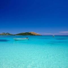 Отель Barefoot Manta Island пляж фото 2