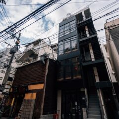 mizuka Daimyo 4 unmanned hotel Фукуока вид на фасад