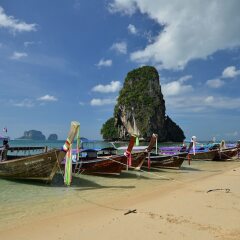 Отель Bhu Nga Thani Resort and Spa пляж фото 2