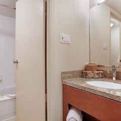 Отель Sandman Hotel Vancouver City Centre Канада, Ванкувер - отзывы, цены и фото номеров - забронировать отель Sandman Hotel Vancouver City Centre онлайн ванная