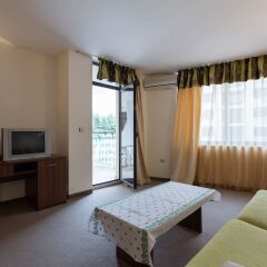 Апартаменты One Bedroom Apartment with Balcony комната для гостей фото 3