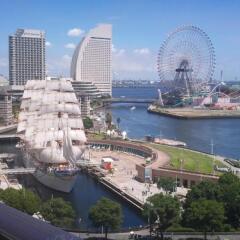 Spa & Capsule Hotel GrandPark-Inn Yokohama балкон