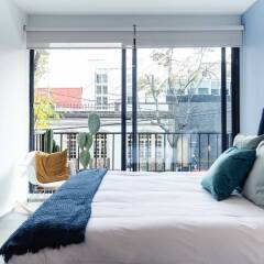 Отель Colorful and Artsy 3BR 2BA Apt in Roma Norte Мехико фото 14