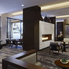 Отель Calgary Marriott Downtown Hotel Канада, Калгари - отзывы, цены и фото номеров - забронировать отель Calgary Marriott Downtown Hotel онлайн интерьер отеля фото 3