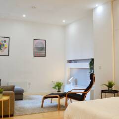 Отель Modern Studio Apartment in Northern Quarter Великобритания, Манчестер - отзывы, цены и фото номеров - забронировать отель Modern Studio Apartment in Northern Quarter онлайн комната для гостей фото 4