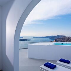Отель Alti Santorini Suites балкон
