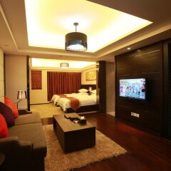 Апартаменты Chengdu Jianian CEO Apartment комната для гостей фото 4