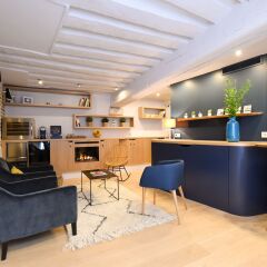 Отель Hôtel Victoire & Germain гостиничный бар