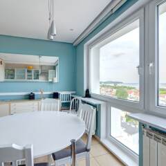 Апартаменты Dom & House - Level Eleven Apartment Sea View балкон