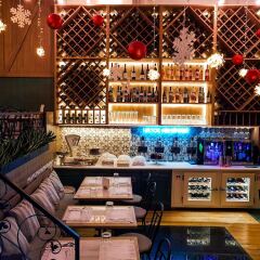 Апартаменты Greek Gastronomy Center Apartments Афины гостиничный бар