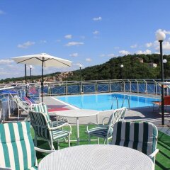 Hotel Plaza Chianciano Terme Кьянчиано Терме бассейн