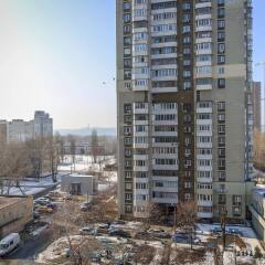 Гостиница DayFlat Apartments on the Left Bank Украина, Киев - отзывы, цены и фото номеров - забронировать гостиницу DayFlat Apartments on the Left Bank онлайн балкон