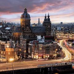 Отель DoubleTree by Hilton Hotel Amsterdam Centraal Station Нидерланды, Амстердам - - забронировать отель DoubleTree by Hilton Hotel Amsterdam Centraal Station, цены и фото номеров городской автобус
