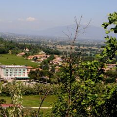 Hotel Arca Сполето приотельная территория
