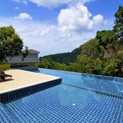 Отель Grand Bleu Ocean View Pool Suite бассейн