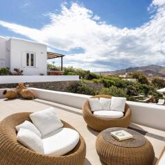 Отель Villa Galaxy Mykonos балкон
