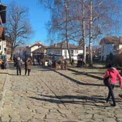 Отель Little River Guest House OLD Боженци спортивное сооружение