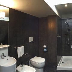 Hotel Clarici Сполето ванная