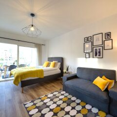 Апартаменты Lux Apartment Торремолинос комната для гостей фото 3