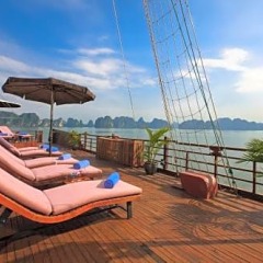 Отель Pelican Halong Cruise Вьетнам, Халонг - отзывы, цены и фото номеров - забронировать отель Pelican Halong Cruise онлайн бассейн фото 2