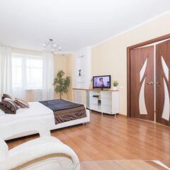 Апартаменты Apartment on Belinskogo 34 комната для гостей фото 5
