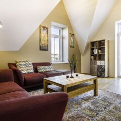 Апартаменты Abieshomes Serviced Apartments - Messe Prater комната для гостей фото 3