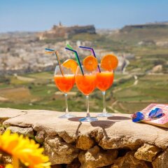 Отель Bellavista Farmhouses Gozo Мальта, Шаара - отзывы, цены и фото номеров - забронировать отель Bellavista Farmhouses Gozo онлайн приотельная территория фото 2