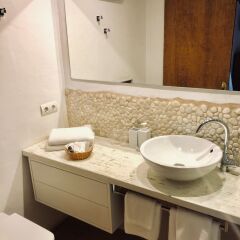 Отель Sa Plana Petit Hotel Испания, Эстелленс - отзывы, цены и фото номеров - забронировать отель Sa Plana Petit Hotel онлайн ванная фото 2