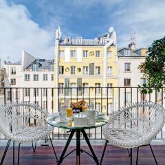 Отель Hôtel Le 123 Sébastopol - Astotel балкон