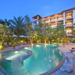 Отель Le Murraya Boutique Serviced Residence & Resort Таиланд, Самуи - 1 отзыв об отеле, цены и фото номеров - забронировать отель Le Murraya Boutique Serviced Residence & Resort онлайн бассейн фото 3