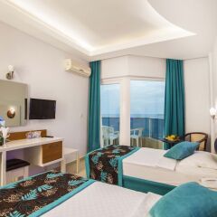 Kleopatra Ada Beach Hotel комната для гостей фото 5
